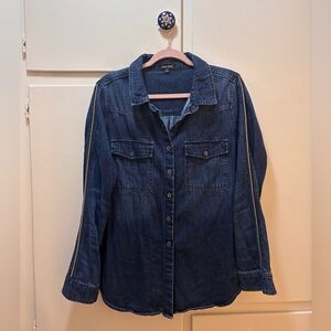Dear John Indigo Denim Shirt Jacket